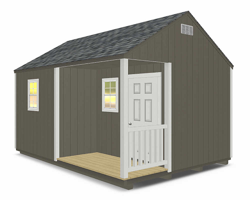 A-Frame Corner Porch